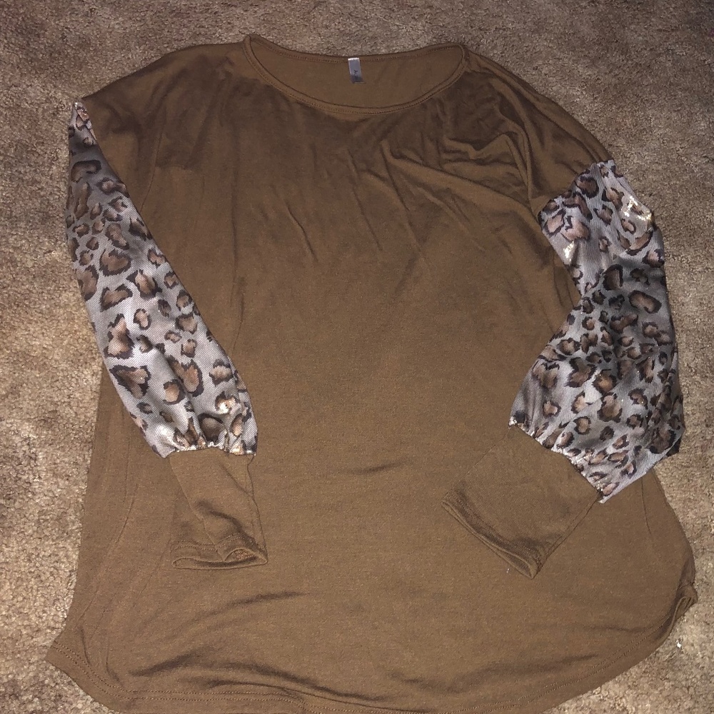 Acting pro Brown Leopard size M